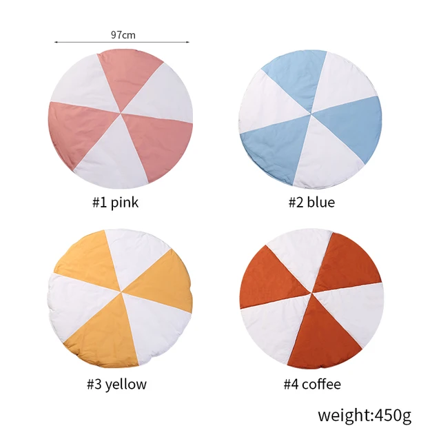 Windmill Stitching Color Baby Play Mat Children's Climbing Pad Kids Rug Baby Games Mats Blanket Activity Games Toys For Children 3