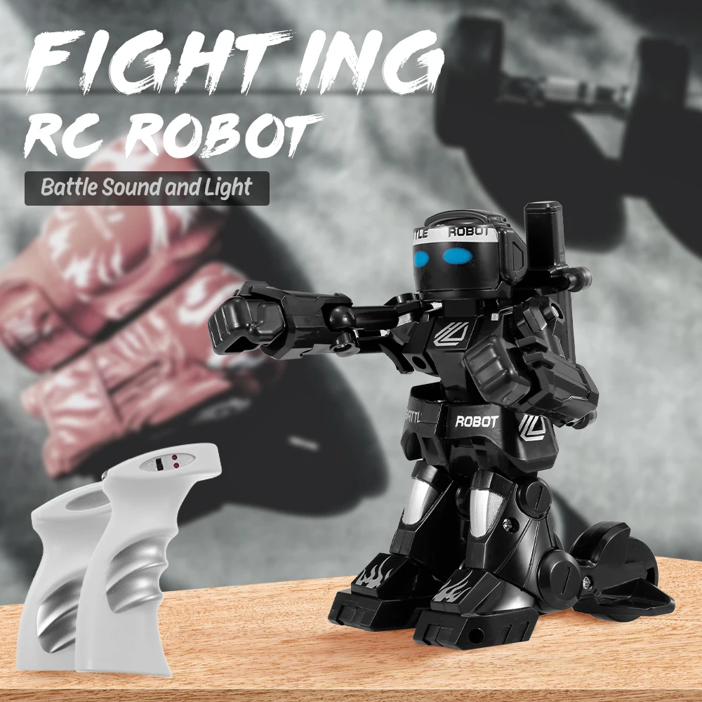 

777-615 2.4G RC Robot Battle Boxing Robot Remote Control Fighting Robot for Parents and Kids Gift