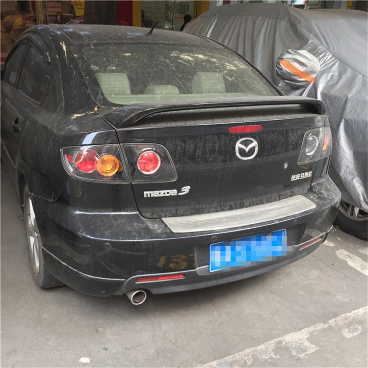 Спойлер для MAZDA M3 2006 2013 спойлер высококачественный из АБС материала