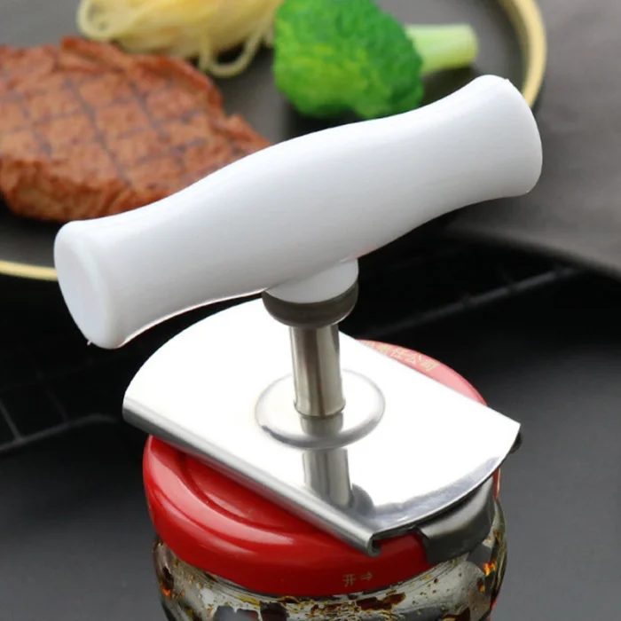 Can Opener Jar Bottle Adjustable Manual Stainless Steel Easy Kitchen Tool Manual Home Tool TP899