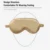 Имитированная Шелковая Маска для сна Fast Sleeping Eyeshade Cover Shade Patch Eye Mask Soft Blindfold Nap Travel Eyepatch with Bag+Head Ring