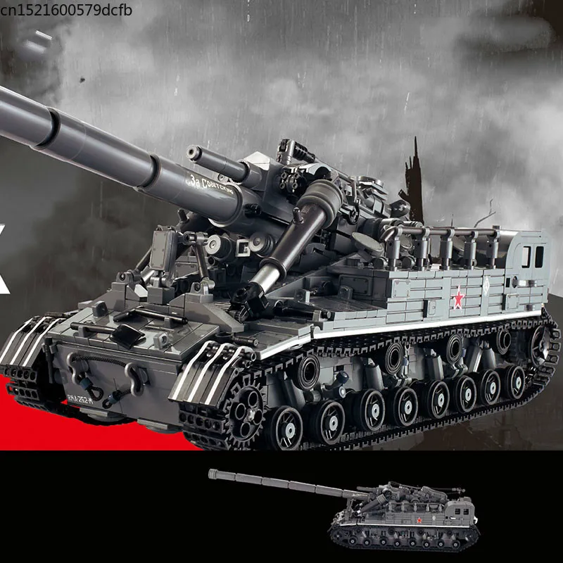 

1389Pcs Building Blocks Military Series hero technic 06001 Moc T92 TANK Children Toy Bricks Tank Model Children Gift
