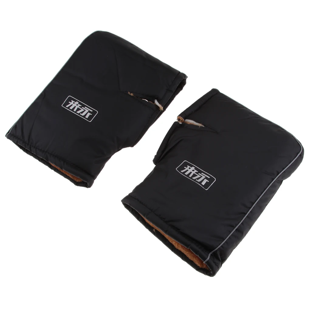 Motorbike Handlebar Gloves Hand Mitts Weatherproof Bar Mitts Encrypted Structure Lint Free