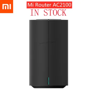 

Xiaomi Mi Router AC2100 Dual Frequency WiFi 128MB 2.4GHz 5GHz 360° Coverage Dual Core CPU Game Remote APP Control For Mihome