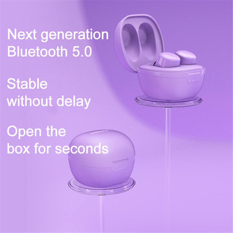 MOMAX BT6 True Wireless Earbuds Bluetooth 5.0 In-ear Monitor Small Macaron Color Smart Technology Hands-Free Business Headset MOMAX BT6 True Wireless Earbuds Bluetooth 5.0 In-ear Monitor Small Macaron Color Smart Technology Hands-Free Business Headset