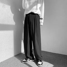 

Spring 2022 plus size men's casual pants widened plus size