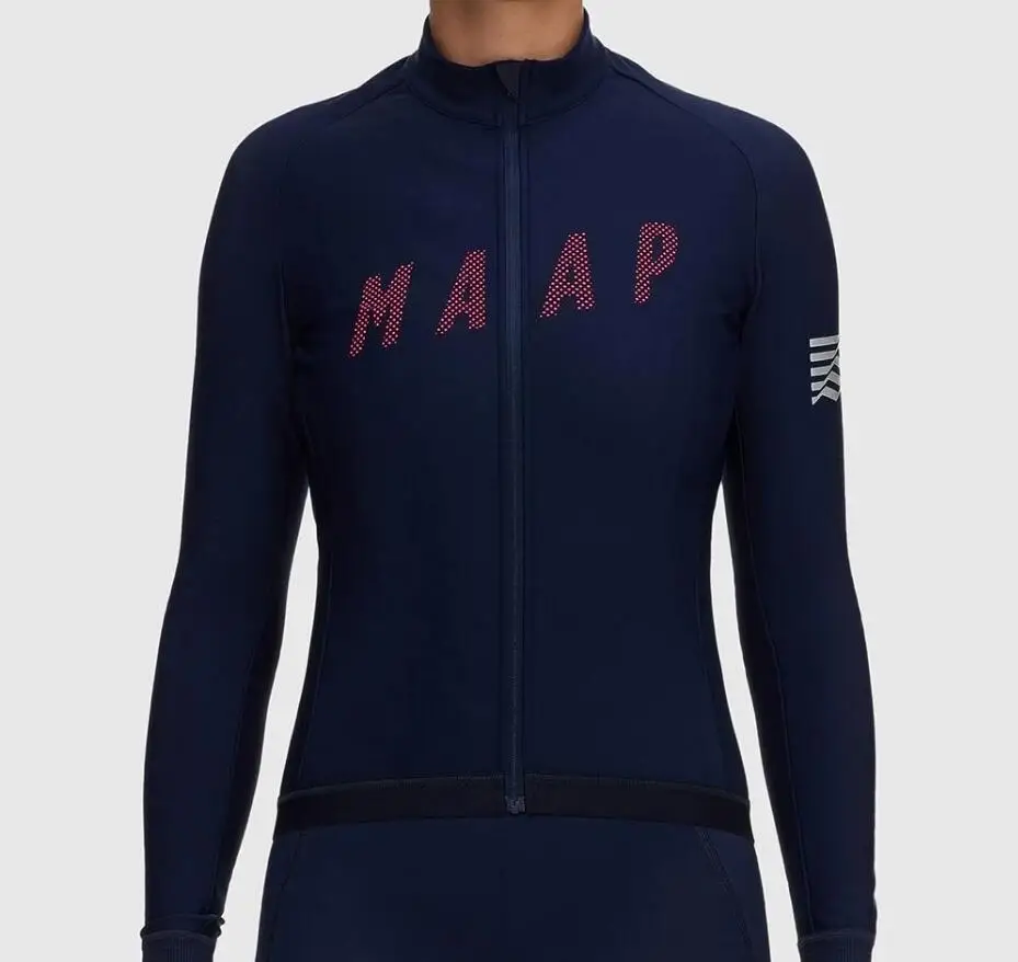 Pro Team MAAP, Весенняя женская велосипедная майка с длинным рукавом, рубашка для велоспорта, одежда для велоспорта, одежда для велоспорта, MTB, Майо, велосипедная майка