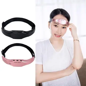 

Low Frequency Pulse Stimulate Head Massager Wireless Stress Relief Brain Massage Helmet Unisex Sleep Therapy Device Sleeping Aid