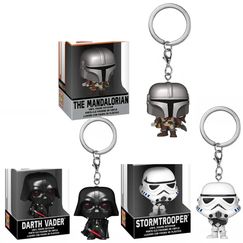 FUNKO звезда мандалор Дарт Вейдер брелок Коллекционная модель игрушки для детей