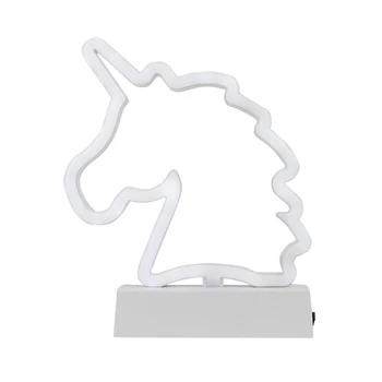 

22.6cm LED unicorn neon led sign neon table lamp hotel bedside room lamp party marquee letter light