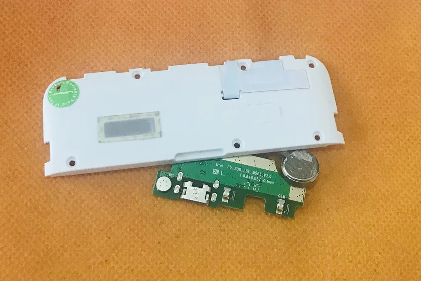 Б/у оригинальная зарядная плата с USB разъемом + Громкий динамик для Leagoo M8 Pro MTK6737 Quad