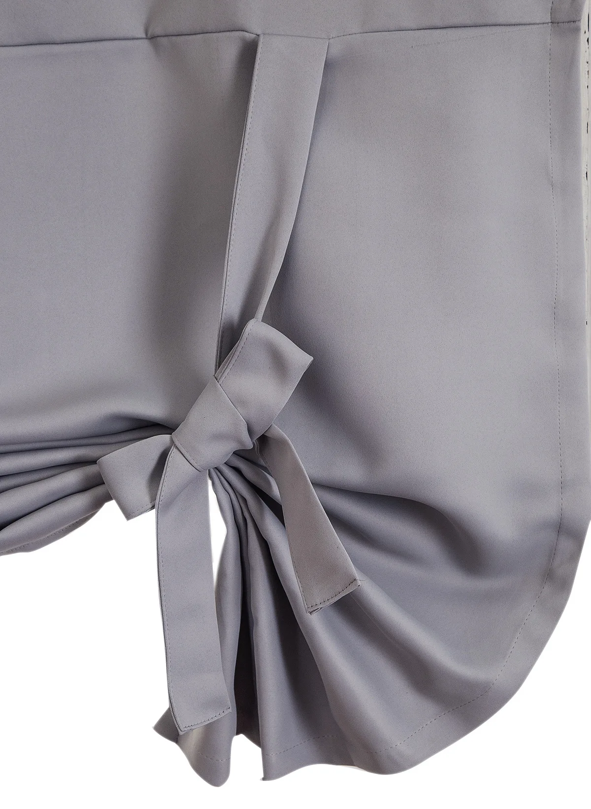 [US Rice] Solid Color Shade Roman Blinds High Precision Ready-made Curtain Support One's