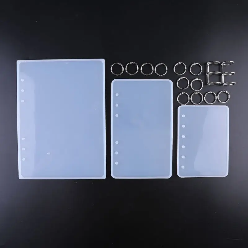 

DIY Handmade Epoxy Molds Notebook Silicone Mold Set Resin Crafts Making Accessories