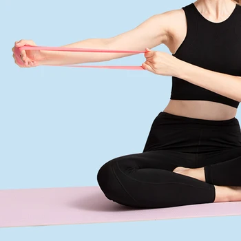 

Fitness Yoga Tension Band Squat Buttocks Exercise Supplies Elastic Ring Sports Strength Training Fitness Band