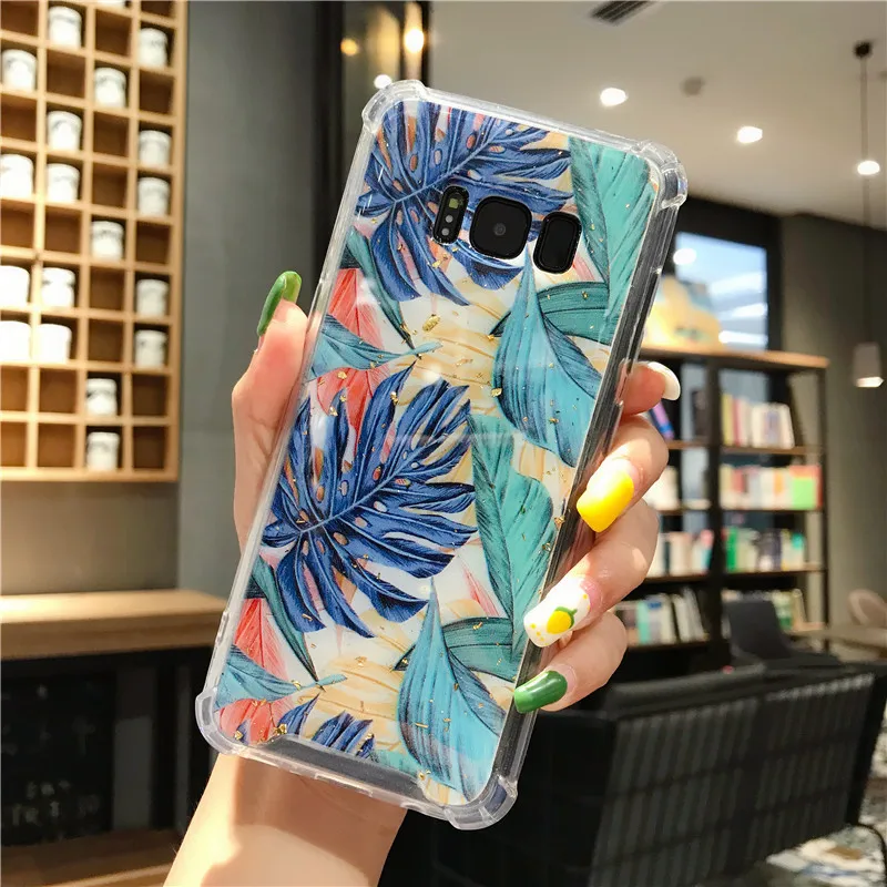 Для samsung S10 S10 Plus S10 Lite S10 5G милый цветок фрукты противоударный Ins чехол для samsung Note 10 Note 10 Pro Note 9 Note 8