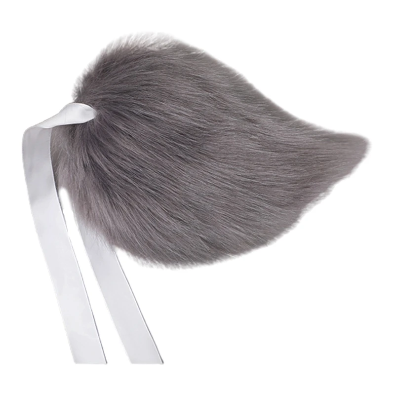 Lolita Plush Hair Hoop Rabbit Ears Headwear Tail Set Fancy Dress Cosplay Accessories anime hair accessories game cosplay props costume headband rabbit tail costume accessories