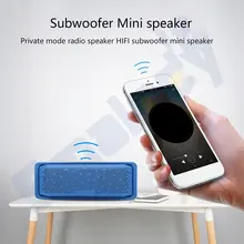 Itk 305 креативный портативный частный режим мини динамик карты стерео Hifi сабвуфер Спортивная колонка