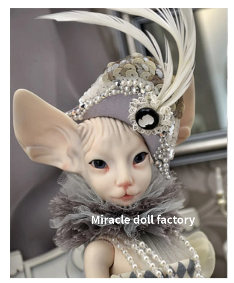 オクキャット　ドール BJD Doll 1/4 - Cat head humanoid Joint Doll Free Eyes