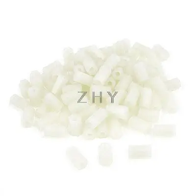 

Machine Boards M3 x 10mm Nylon Hex Hexagonal Threaded Spacer Support 100 Pcs