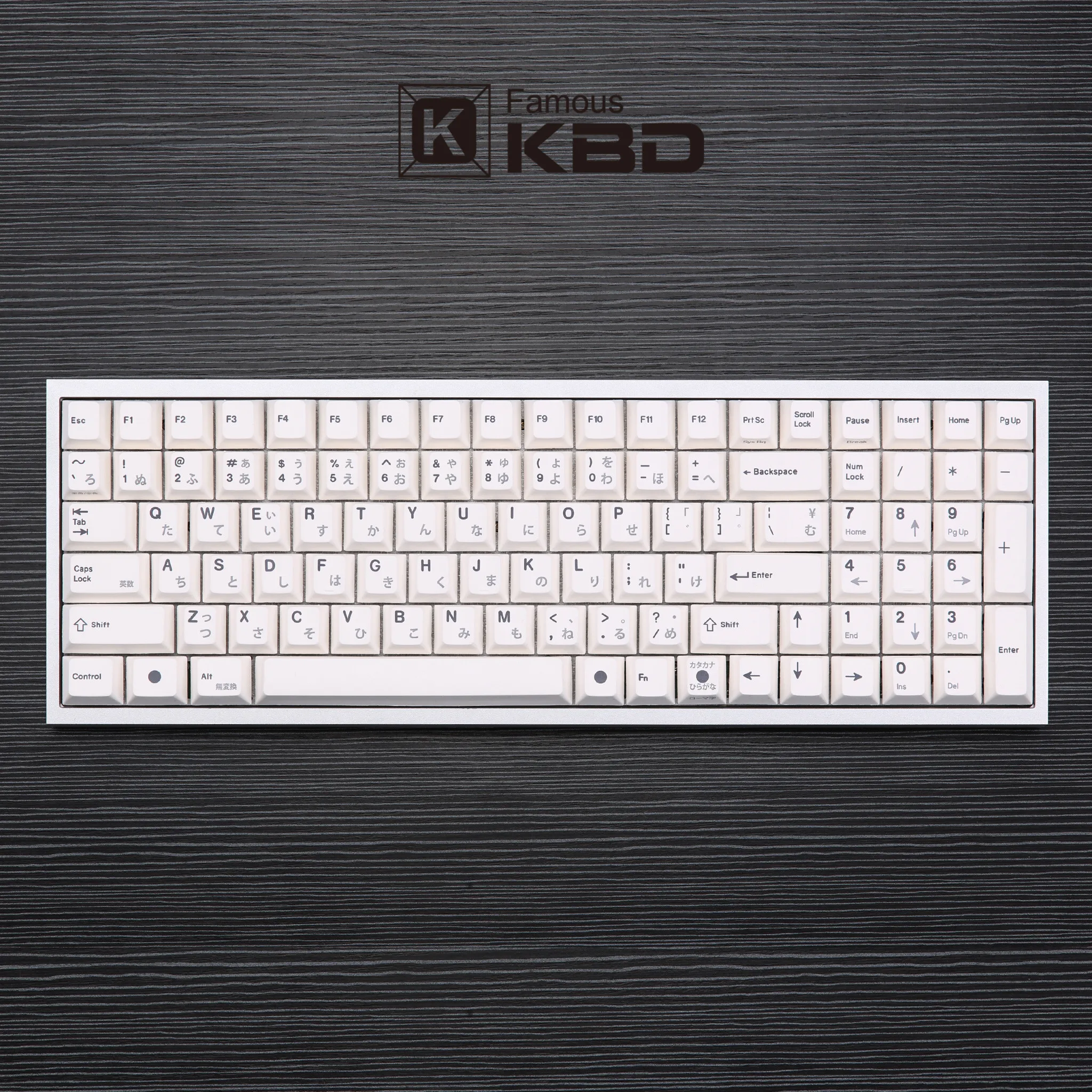 Enjoypbt Кепка японская 117 ключ PBT Материал термосублимационный процесс черный серый