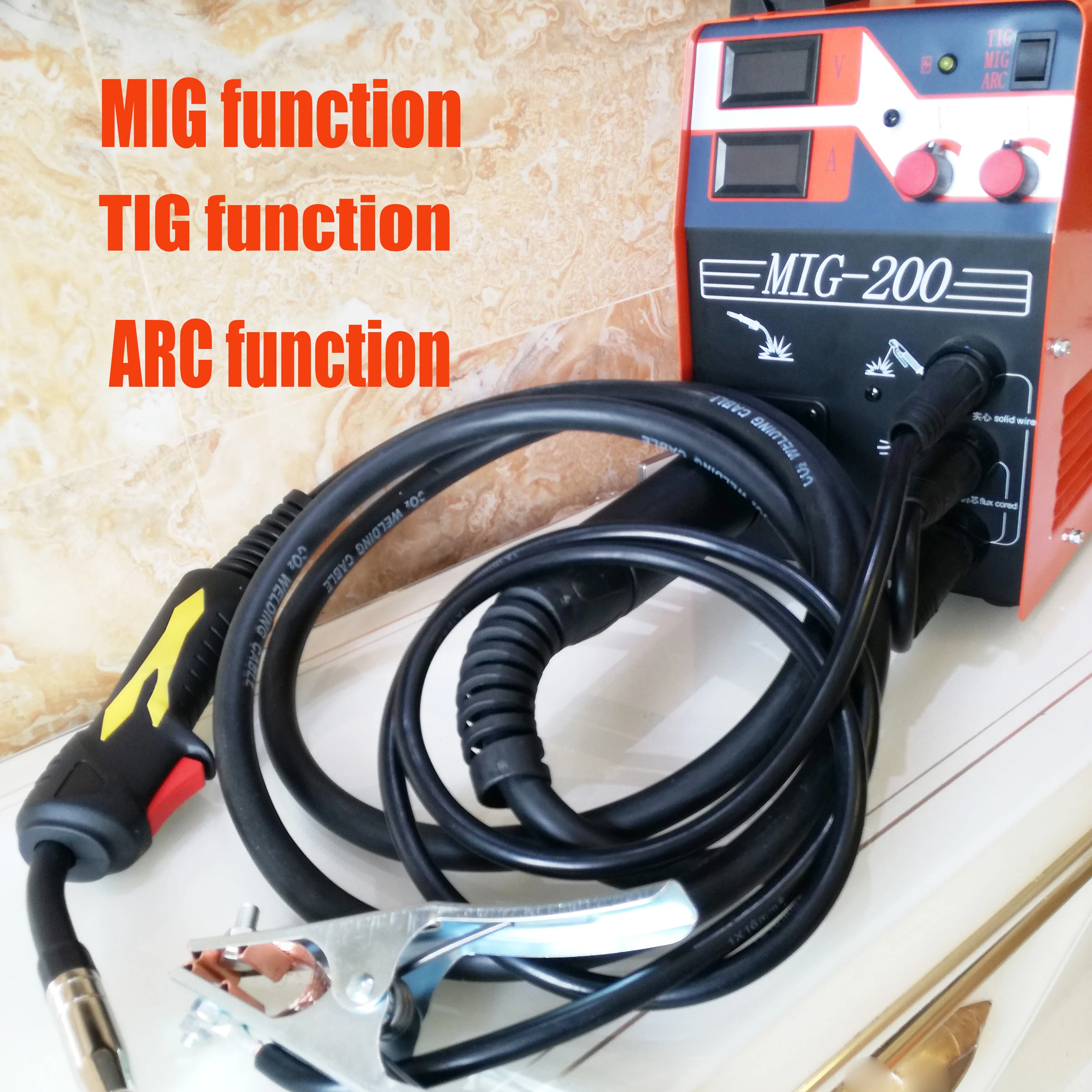 Сварочный аппарат Mig ARC TIG функциональный сварочный газовый безгазообразный
