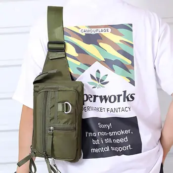 

2019 Unisex Fashion Large Capacity Waist Bag Pockets Pack Multi-Level Anti-Theft Chest Bag Belt Bag Camouflage Shoulder Bag