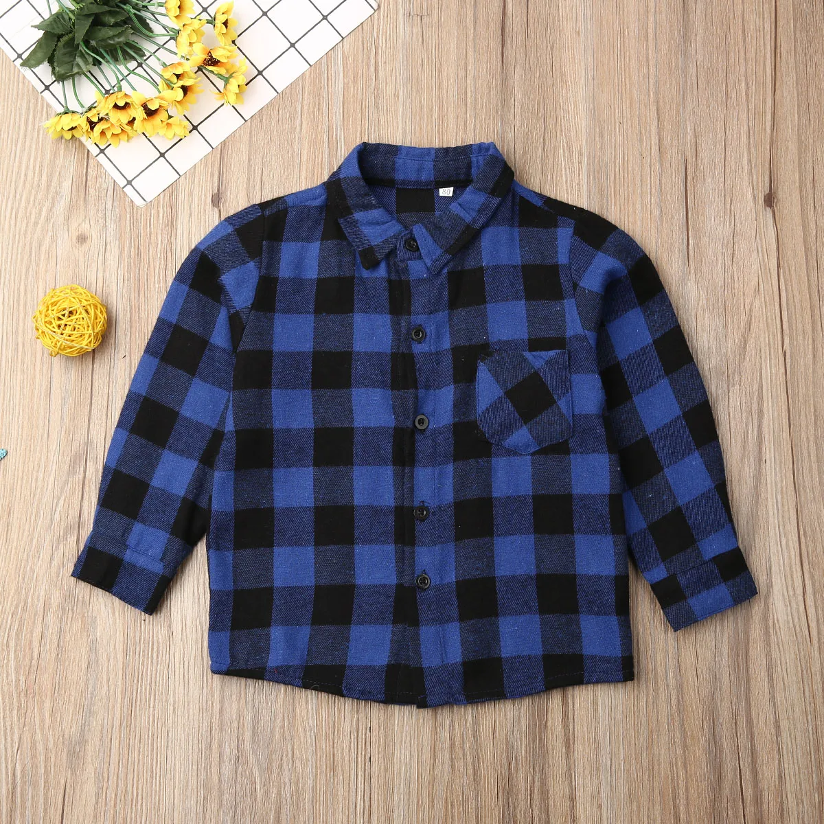 Новинка года; Лидер продаж; Рождественская Одежда для маленьких мальчиков и девочек Рубашка в клетку; пальто; Куртка Верхняя одежда с длинными рукавами; сезон весна-осень; 9 months to 5 years Old