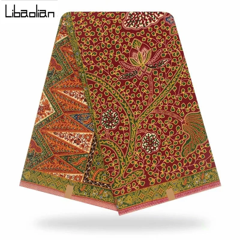 Настоящий воск Анкара африканская ткань голландская Настоящая Африканская ткань с восковой печатью печатная ткань Африканская восковая хлопковая ткань для платьев F911-20