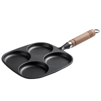 

Cast Iron Egg Hamburger Mould estic Fried Egg Artifact Deepened Egg Burger Pan Non Stick Pan