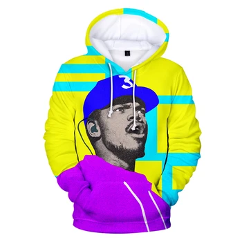 

3D Hoodies Chance The Rapper Men Women Sweatshirts Fashion 3D Hoodie Kids Autumn pullovers Casual boys girls Hoodies Sweatshirts