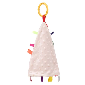 

Soft Appease Towel Toys Baby Rattle Soothe Towel Reassure Blankie Towel Educational Plush Kids Toys