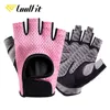 CoolFit Professional Gym Fitness Gloves Power Weight Lifting Women Men Crossfit Workout Bodybuilding Half Finger Hand Protector ► Photo 2/6