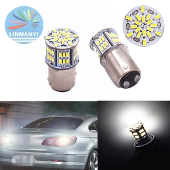

2PCS S25 BAY15D 1157 3014 54SMD 54LED Car Led 1157 Highlighted Turn Lights Reverse Lights Brake lights running lights taillights