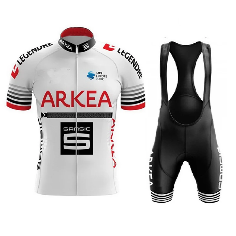 cycling set 2 roupa de ciclismo team ARKEA, велосипедная майка 12D, комплект с шортами, MTB, форма, одежда, быстросохнущая, велосипедная одежда, Ropa ciclismo - Color: cycling set 2