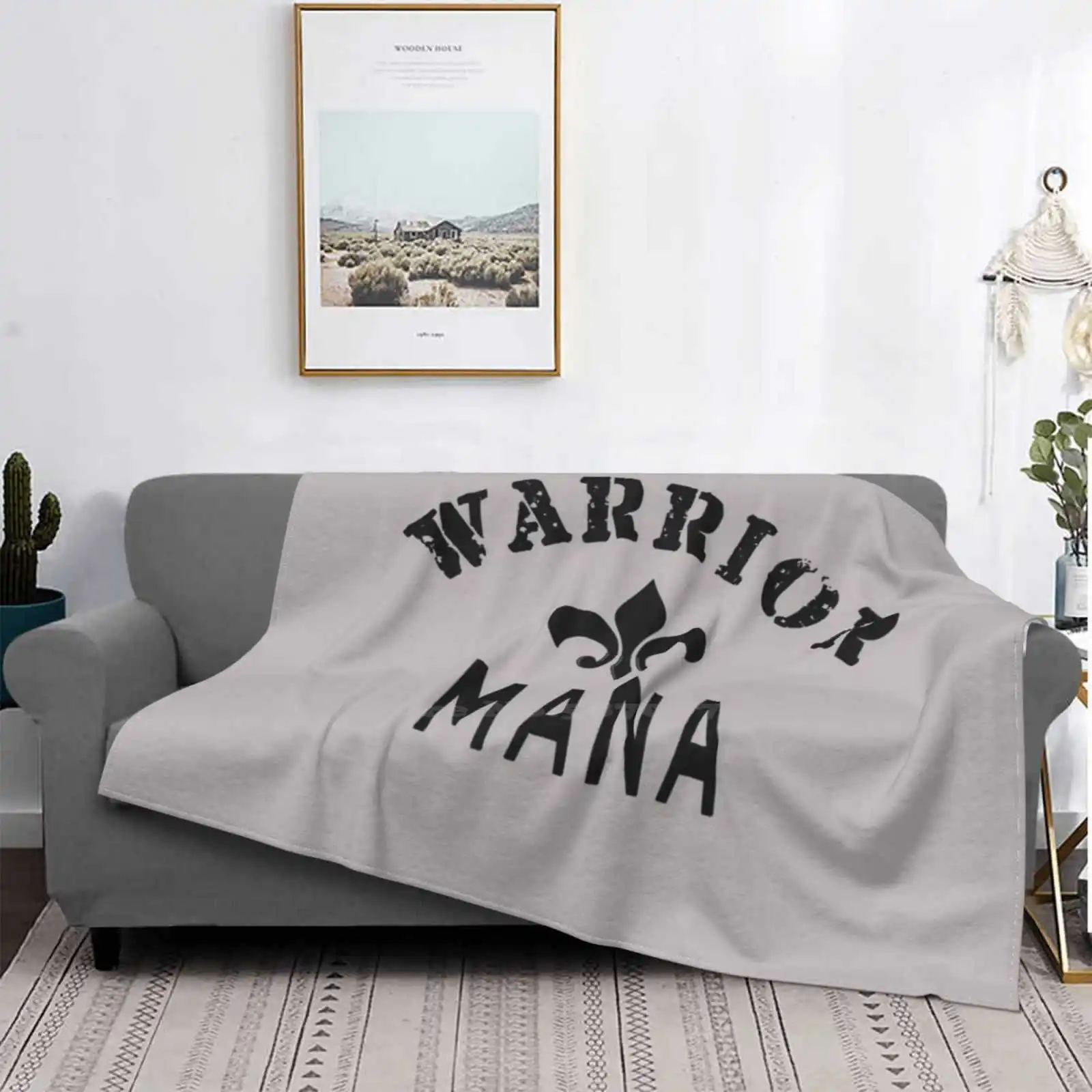 Warrior Slim Fit Super Warm Soft Coperte Throw On Sofa/Bed/Travel Warrior Warrior Secret Of Secret Adventure Game Play Warrior