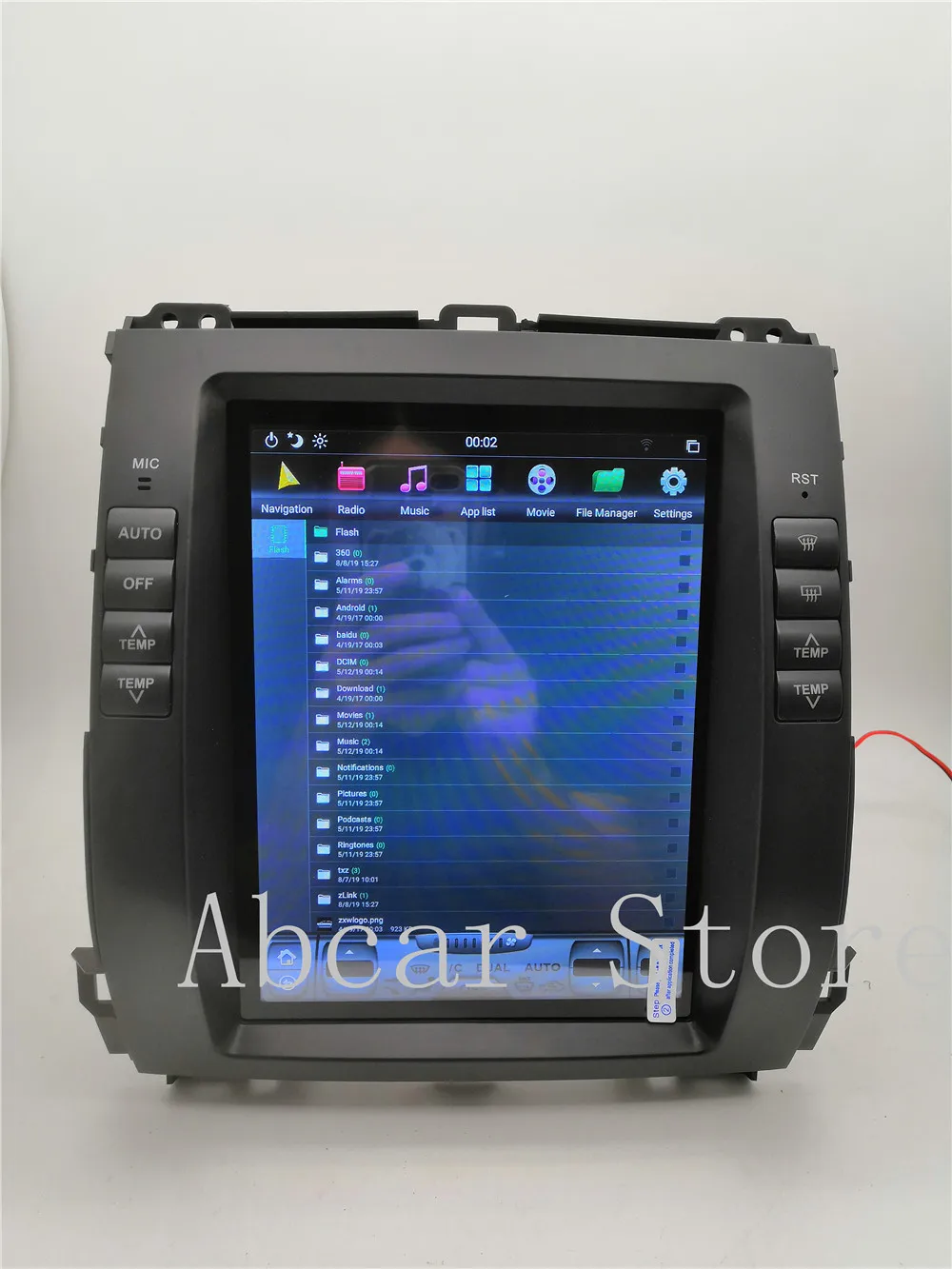 10," Tesla стиль Android 8,1 автомобильный dvd-плеер gps навигация для Toyota Land Cruiser Prado Lexus GX470 2002-2009 стерео радио