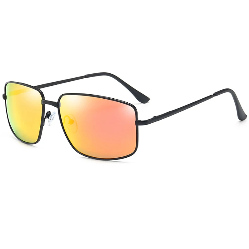 Модные поляризационные мужские солнцезащитные очки Классические мужские брендовые дизайнерские солнцезащитные очки UV400 очки Gafas De Sol - Цвет линз: 05