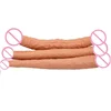 37CM Realistic Double Dildo Flexible Soft Silcone Huge Dual Dong Anal Dildo for Lesbian Fake Dick Penis Adult Sex Toys for Women 1