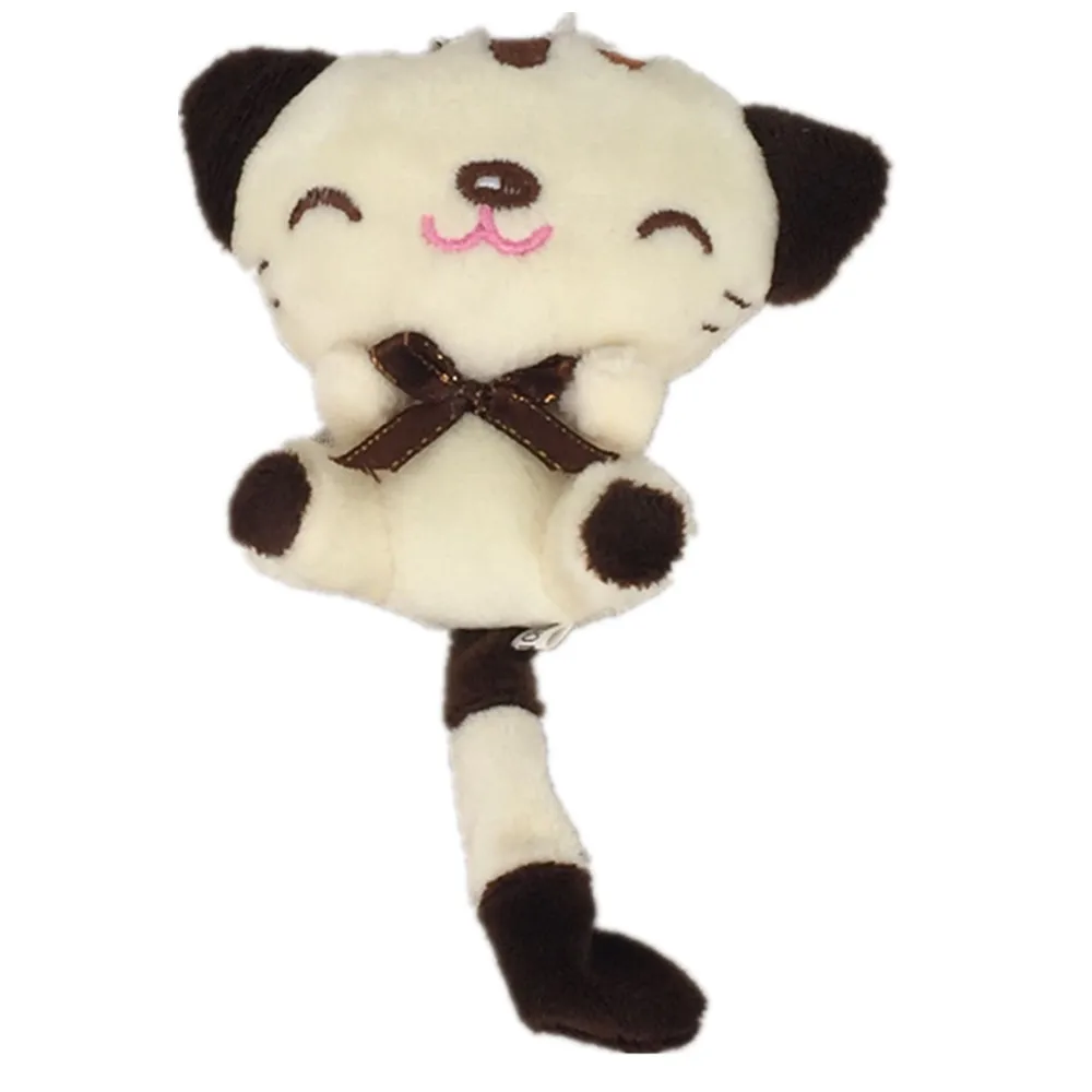 7CM CAT Plush Stuffed Animal Toy , Keychain Plush Kid's Gift Doll