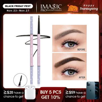 

IMAGIC New eyebrow pencil Automatic Eyebrow Pencil Waterproof And Long-lasting With Brush Eyebrow Enhancer Eye Cosmetic Tool