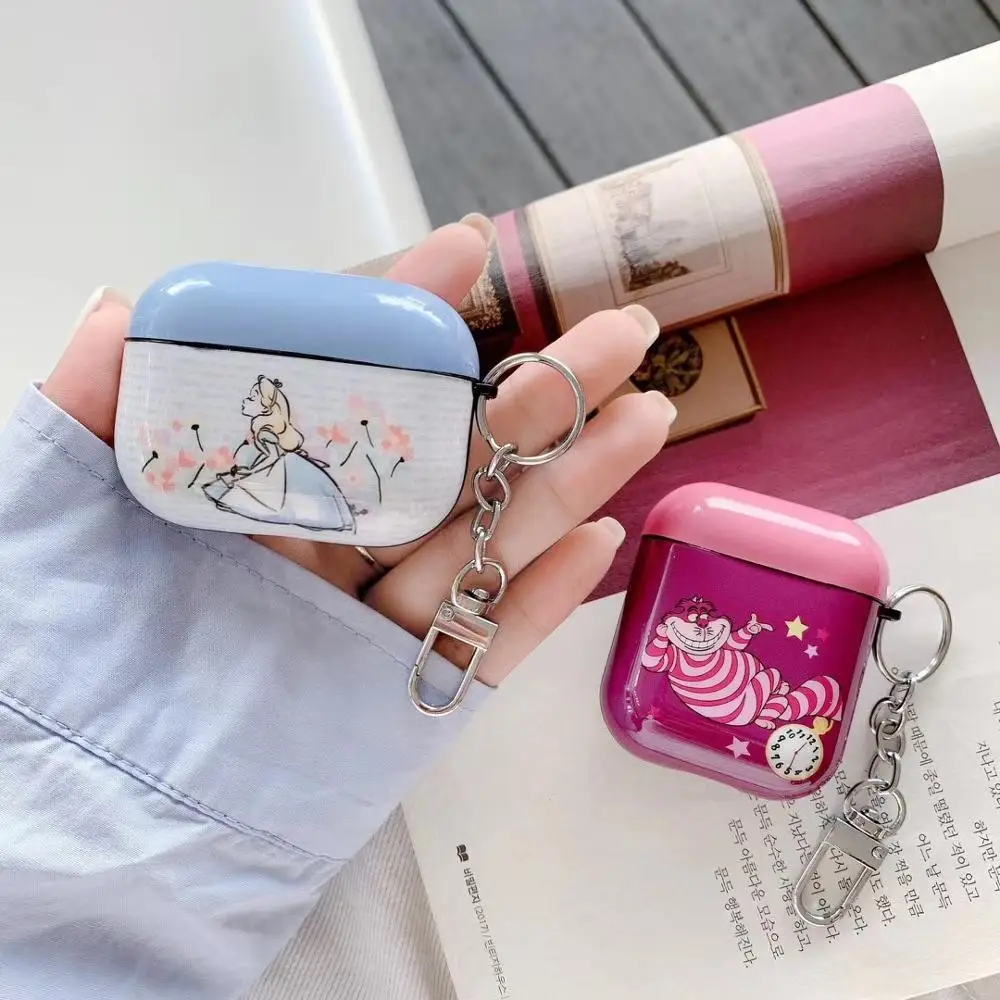 

Cute For Airpods pro Case Silicone For Apple Airpods2 1 Case Funny Cartoon Soft Earphone Protect Cover airpods 3 With Keychain