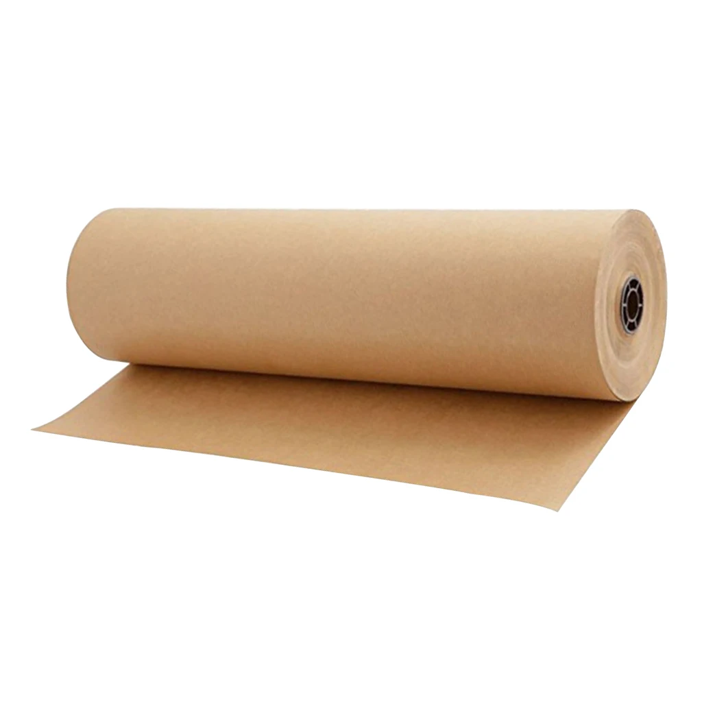 30m BROWN KRAFT PARCEL PAPER For Packing And Wrapping Parcels STRONG ROLLS