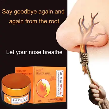 

Nasal Ointment Acute Chronic Rhinitis Allergic Rhinitis Itching Caused Congestion Nasal by Sinusitis Cold Nasal Cream L1E0