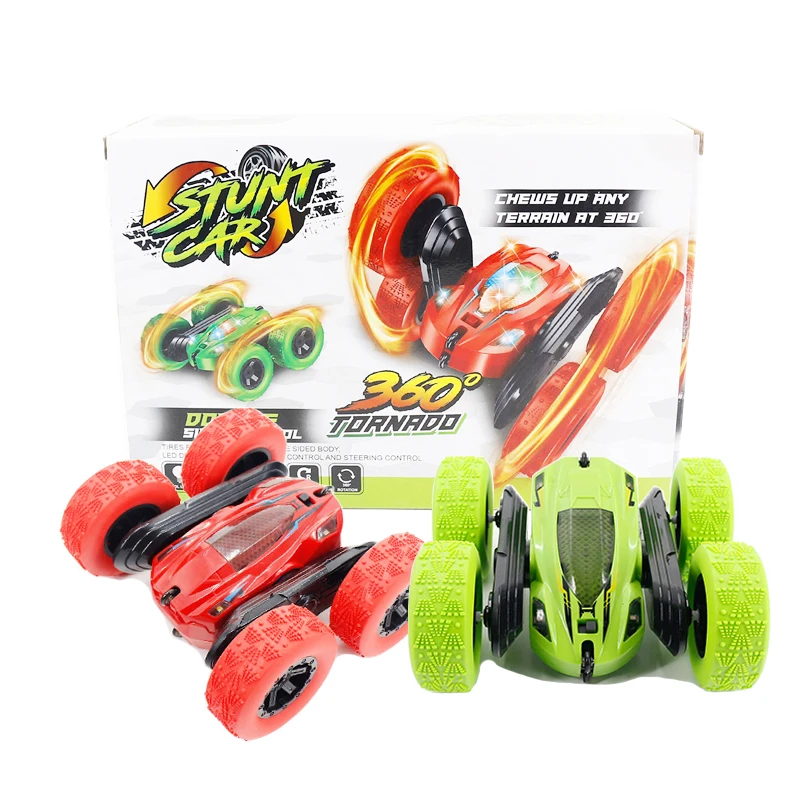 RC Car 2.4G 4CH Stunt Drift Deformation Buggy Remote Control Roll 360 Degree Flip Kids Robot Cars Toys | Игрушки и хобби