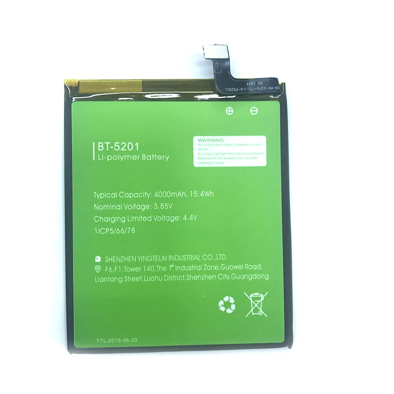 4000mAh bt-5201 Аккумулятор для LEAGOO power 2 pro аккумулятор высокого качества+ номер для отслеживания