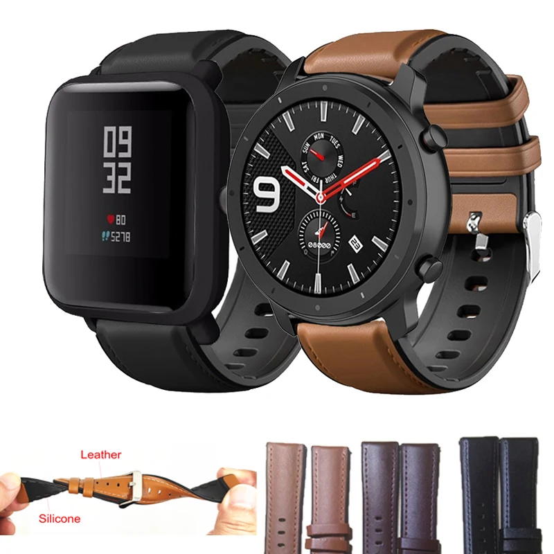 Ремешок для часов 20 22 мм Samsung Galaxy watch 46 42 active 2 gear S3 Frontier huawei GT amazfit bip 47 44 | Наручные
