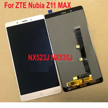 

100% Tested Working LCD Display Touch Panel Screen Digitizer Assembly Sensor For 6.0" ZTE Nubia Z11 Max NX535J NX523J Pantalla