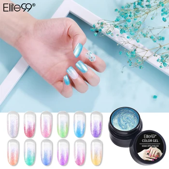 

Elite99 5ml Mermaid Legend Gel Polish Glitter Shimmer UV Hybrid Nail Art Manicure Gel Polish Semi Permanent Gel Nail Polish