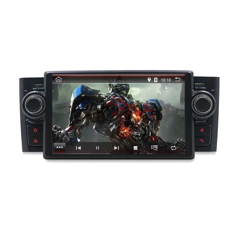 KLYDE 7 &quot1 Din автомобильное радио Android 10 0 для Fiat Linea 2006 Автомобильный мультимедийный