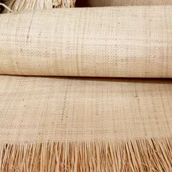 Tapis de paille en raphia naturel 60x170cm, matériel pur tissage à la main pour meubles de maison, boîte d'armoire, décoration de Table à thé et de chaise 